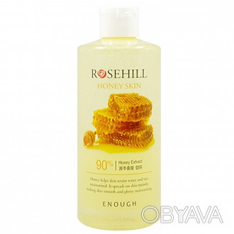 Питательный тонер для лица с медом Enough Rosehill Honey Skin предназначен для у. . фото 1