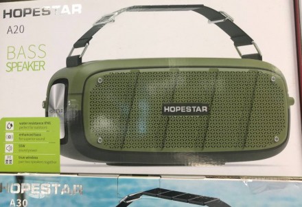 Портативная Bluetooth колонка Hopestar A20 Хопстар акустическая стерео система с. . фото 9