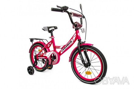 Детский велосипед двухколесный розовый Like2bike Sky 16 дюймов 211603
