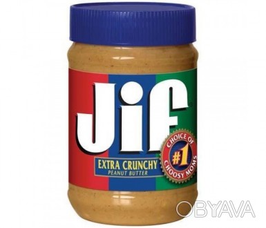 Арахисовая паста (масло) Jif Extra Crunchy, 793 грамм - кремовая паста с кусочка. . фото 1