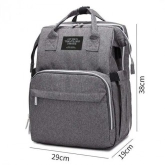 Рюкзак-сумка для мамы Baby Travel Bed-Bag
Многофункциональный рюкзак-кроватка д. . фото 2