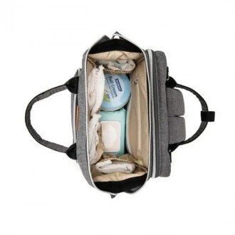 Рюкзак-сумка для мамы Baby Travel Bed-Bag
Многофункциональный рюкзак-кроватка д. . фото 4