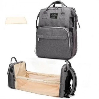 Рюкзак-сумка для мамы Baby Travel Bed-Bag
Многофункциональный рюкзак-кроватка д. . фото 6