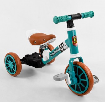 
Велосипед 3-х колёсный Best Trike, 2в1, велобег, металлическая рама, пена колес. . фото 2