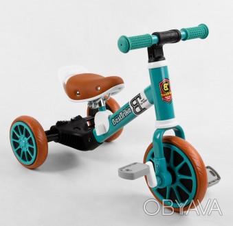 
Велосипед 3-х колёсный Best Trike, 2в1, велобег, металлическая рама, пена колес. . фото 1