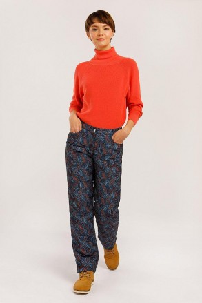 Утепленные женские брюки с принтом Finn Flare – незаменимая вещь в зимнем . . фото 3