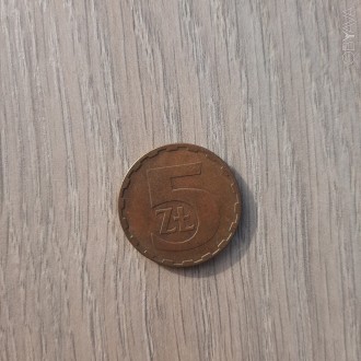 Монета Польша 5 злотых 1985. . фото 2