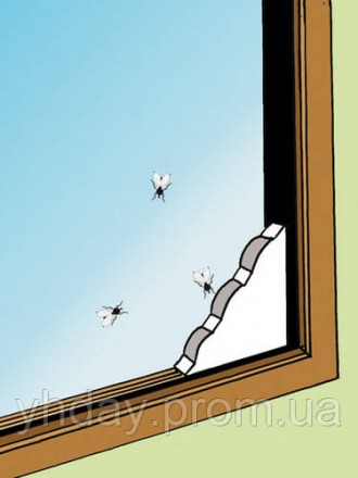 Оконная клеевая ловушка для мух и мошкары - эффективное и эстетичное решение!
Эк. . фото 5