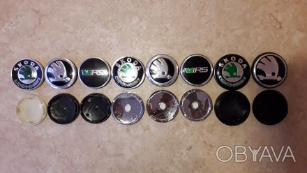 Продам новые колпачки (заглушки) для легкосплавных дисков Skoda (Fabia, Octavia,. . фото 1