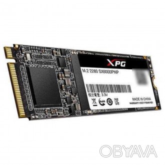 Твердотільний накопичувач XPG SX6000 Pro PCIe Gen3x4 M.2 2280 забезпечує запуск,. . фото 1