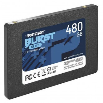 Накопичувач SSD 2.5 " 480GB Patriot є ідеальним рішенням для оптимізації вашого . . фото 2