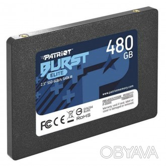 Накопичувач SSD 2.5 " 480GB Patriot є ідеальним рішенням для оптимізації вашого . . фото 1