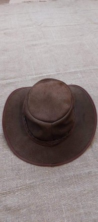 
Шляпа кожаная вестерн p. L ( Australia ) Новое оригинал, размер L 58-59 см, 100. . фото 10