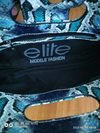 Супер сумочка клатч Elite models'fashion.
Кожа pu,теснение под рептилию,но. . фото 4