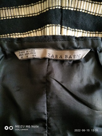Платье бандо Zara,на подкладе,расшито паетками,смотрится шикарно,сзади небольшой. . фото 7