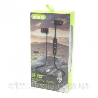 Описание:
Вакуумные Bluetooth наушники SN123 Bluetooth SPORT современного дизайн. . фото 5