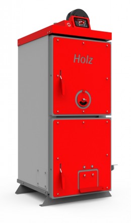 Твердотопливный котел верхнего горения Heiztechnik Holz Plus 13 кВт с автоматико. . фото 2