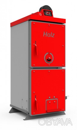Твердотопливный котел верхнего горения Heiztechnik Holz Plus 13 кВт с автоматико. . фото 1