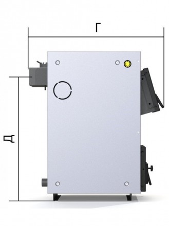 ДРОВЯНЫЕ КОТЛЫ - ДЛИТЕЛЬНОГО ГОРЕНИЯ СЕРИИ ТТ «D-LUXE» И ТТП «D-LUXE»
Котёл разр. . фото 6