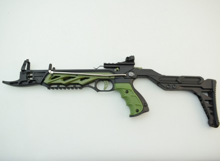Арбалет Man Kung MK-TCS2G Рекурсивный, пистолетного типа, алюм. рукоять ц:зелены. . фото 5