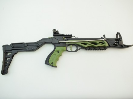 Арбалет Man Kung MK-TCS2G Рекурсивный, пистолетного типа, алюм. рукоять ц:зелены. . фото 4