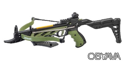 Арбалет Man Kung MK-TCS2G Рекурсивный, пистолетного типа, алюм. рукоять ц:зелены. . фото 1