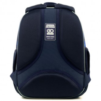 
Каркасний рюкзак GO22-597S-4 – це шкільна модель з ортопедичною спинкою для дів. . фото 5