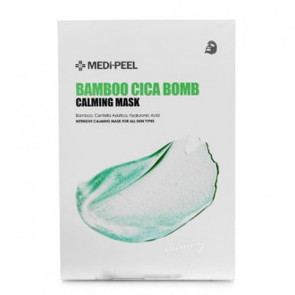 Успокаивающая маска Medi-Peel Bamboo Cica Bomb Calming Mask. Львов. фото 1 Успокаивающая маска Medi-Peel Bamboo Cica Bomb Calming Mask. Львов. фото 1