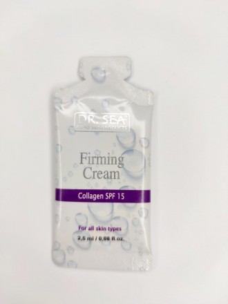 Тестер Укрепляющий крем с коллагеном Dr. Sea Collagen Firming Cream SPF 15 2.5 м. Львів. фото 1 Тестер Укрепляющий крем с коллагеном Dr. Sea Collagen Firming Cream SPF 15 2.5 м. Львів. фото 1