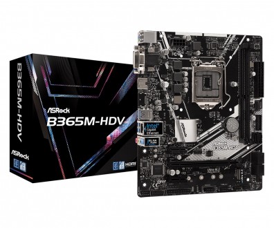 Материнская плата ASRock B365M-HDV Socket 1151. Харьков. фото 1 Материнская плата ASRock B365M-HDV Socket 1151. Харьков. фото 1