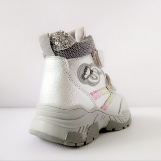 
Теплые демисезонные сапоги-ботинки от MLV девочкам
Артикул 8843-4
Температурный. . фото 5