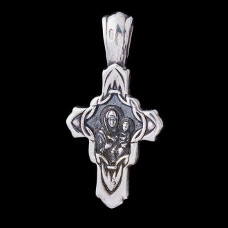 Серебряный православный крестик с распятием
Серебро: 925" Покрытие: чернение Сре. . фото 5
