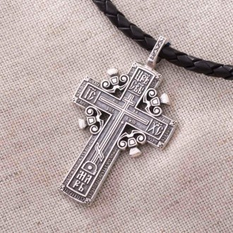 
Православный крест " Голгофский крест" (чернение)
Металл: серебро 925"
Покрытие. . фото 5