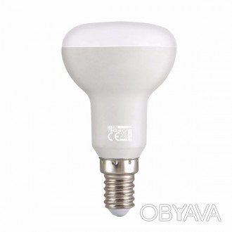Лампа Светодиодная "REFLED - 6" 6W 4200К R50 E14. . фото 1