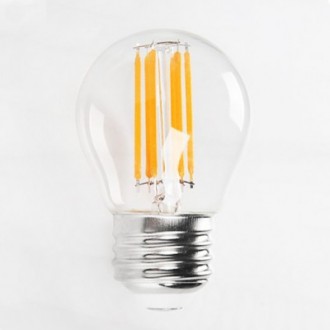Лампа світлодіодна "FILAMENT MINI GLOBE-6" 6W 4200К E27. . фото 2