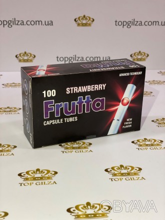 Сигаретные гильзы для табака Frutta Strawberry (клубника)
Сигаретные гильзы с ка. . фото 1