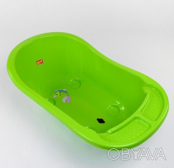 
 
Ванночка зі зливом дитяча ST- 1004 "BIMBO" колір салатовий,нековзаючі ніжки,в. . фото 1