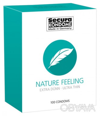 Презерватив SECURA NATURE FEELING 100 шт. . фото 1 Прозрачные ультра токние презервативы . Покрытые смазкой на силиконовой основе.
. . фото 1