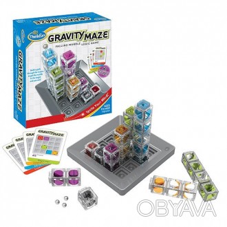 Увлекательная детская игра-головоломка "Гравитационный лабиринт" | ThinkFun Grav. . фото 1