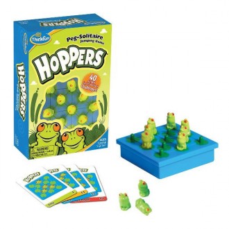 Увлекательная детская игра-головоломка "Лягушки-непоседы" | ThinkFun Hoppers 670. . фото 2