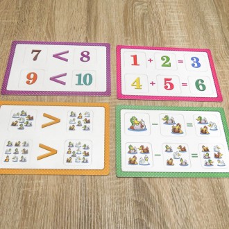 Настільна гра «Циферки» представляє собою дидактичну мозаїку для дітей. У неї вх. . фото 5