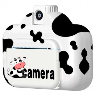 Детская фотокамера-коровка MHZ 8019
Фотокамера детская с мгновенной печатью сним. . фото 4