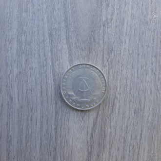 Монета ГДР 5 пфеннигов 1968. . фото 3