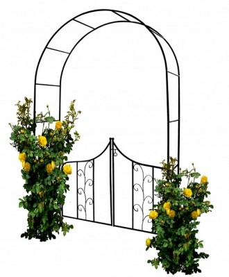 Високоякісна садова арка GARDEN LINE буде чудово виглядати у вашому саду. Арка з. . фото 2