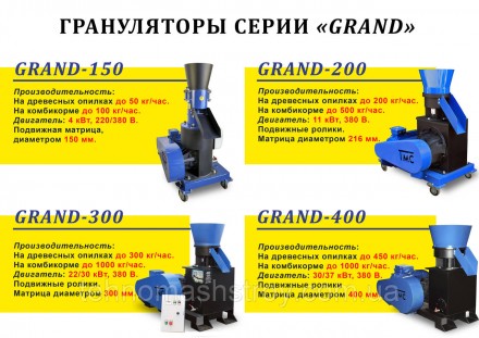 Компанія «ТехноМашСтрой» пропонує новий гранулятор кормів та пелет — GRAND 150 з. . фото 7