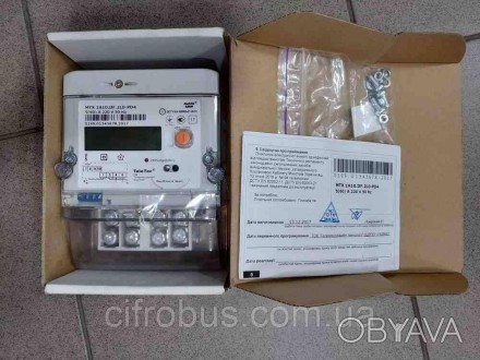 Многофункциональные электросчётчики от производителя Teletec™ MTX1A10.DF.2L0-PD4. . фото 1