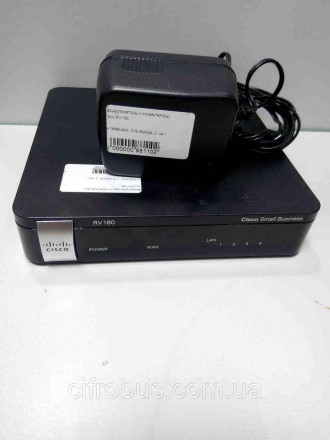 Дротовий роутер маршрутизатор комутатор Б/У Cisco RV180. Київ. фото 1 Дротовий роутер маршрутизатор комутатор Б/У Cisco RV180. Київ. фото 1