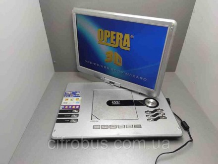 Портативный DVD-плее Opera OP-1988D
Дисплей: 15,5" (39 см) цветной широкоформатн. . фото 6