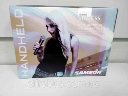 Радиосистема Samson Stage 55. Микрофон: вокальный; Принцип действия: динамически. . фото 5