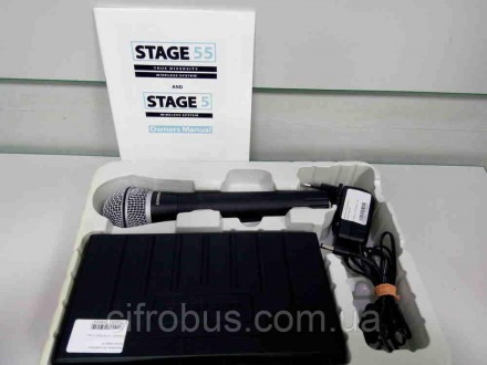 Радиосистема Samson Stage 55. Микрофон: вокальный; Принцип действия: динамически. . фото 3